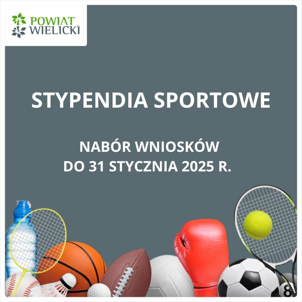 Stypendia Sportowe - nabór wniosków do 31 stycznia 2025 r.