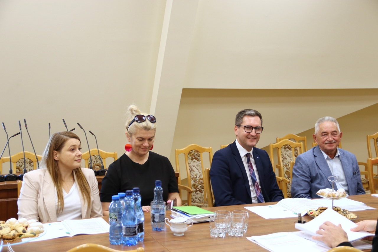 Robocze spotkanie Burmistrzów i Wójtów Powiatu Wielickiego
