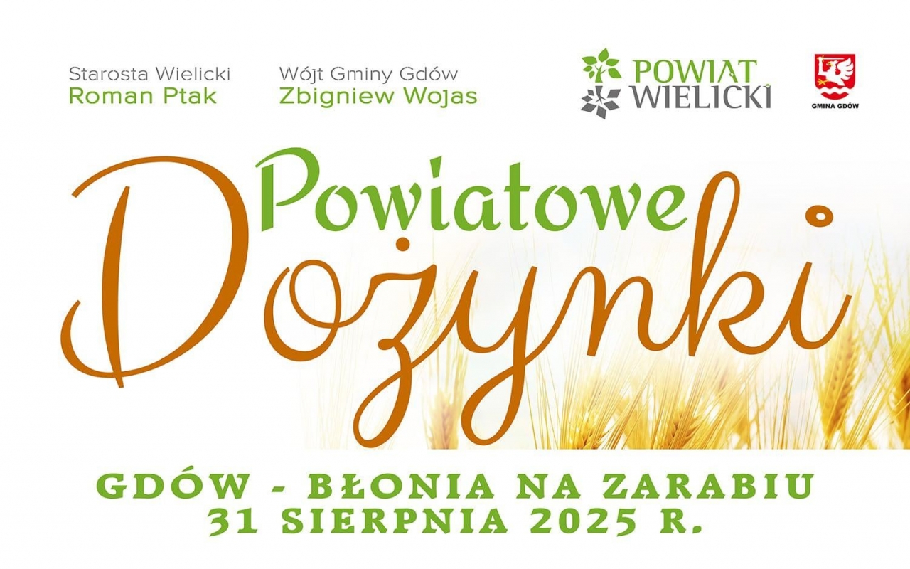 Powiatowe Dożynki 2025 w Gdowie