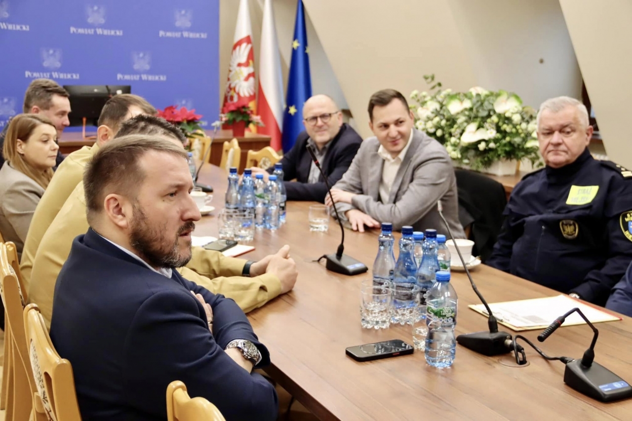 Spotkanie Powiatowej Rady Bezpieczeństwa Ruchu Drogowego