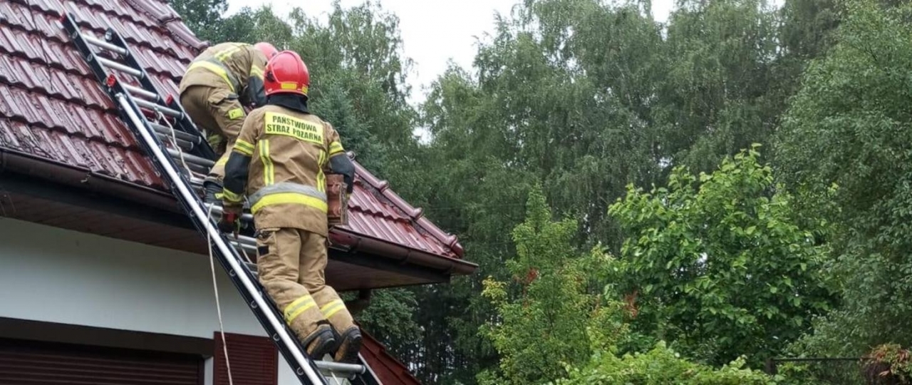 Kolejny pracowity dzień wielickich strażaków