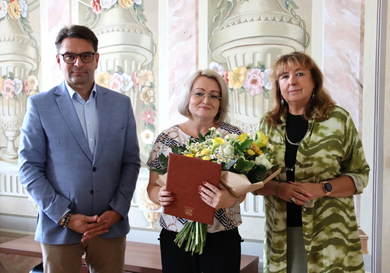 Pożegnanie dyrektora Powiatowego Urzędu Pracy w Wieliczce