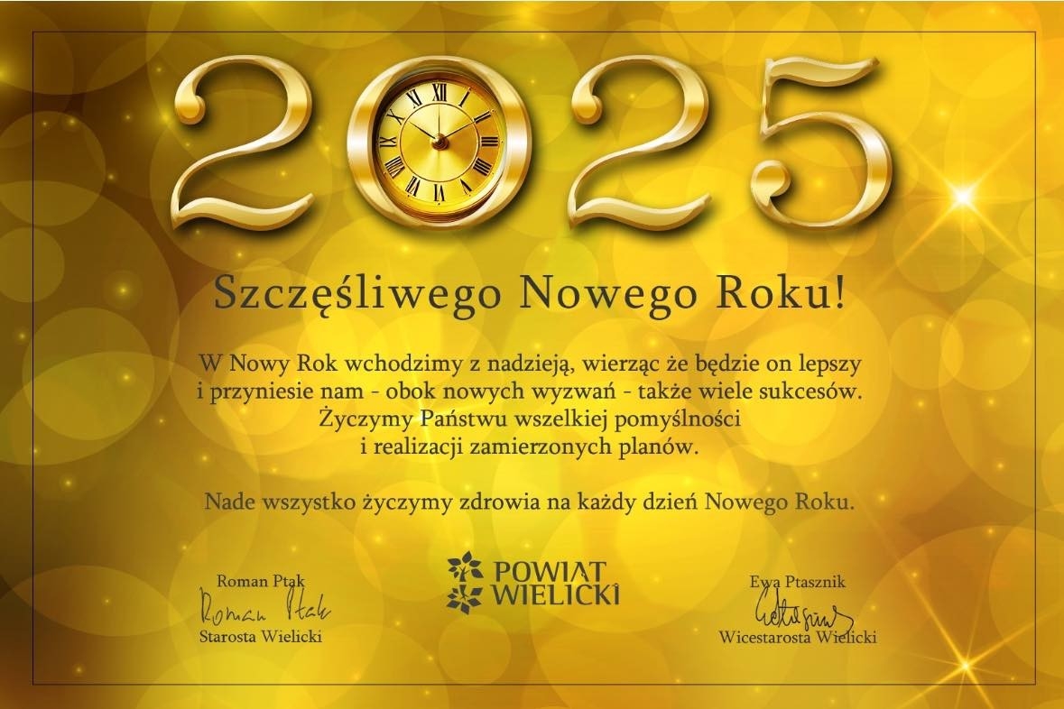 Szczęśliwego Nowego Roku !