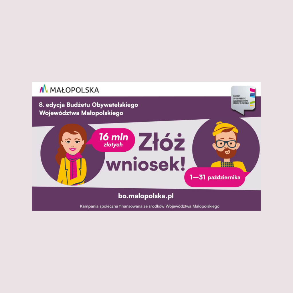 8. Edycja Budżetu Obywatelskiego Województwa Małopolskiego! 