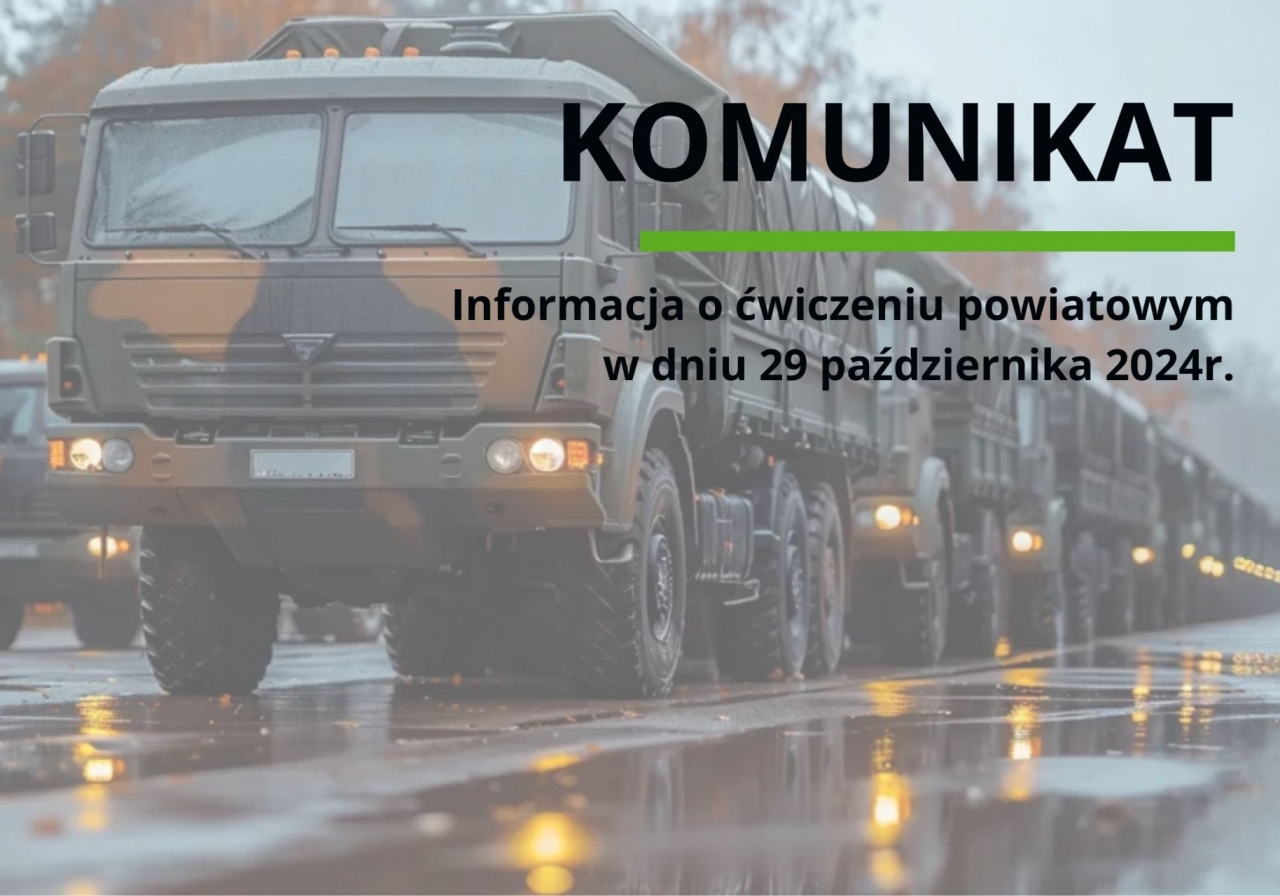 Informacja o ćwiczeniu powiatowym