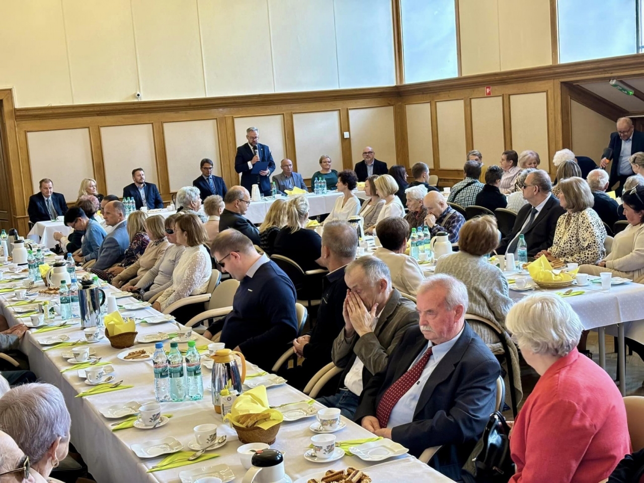 Uroczystości związane z nadchodzącym Światowym Dniem Białej Laski. 