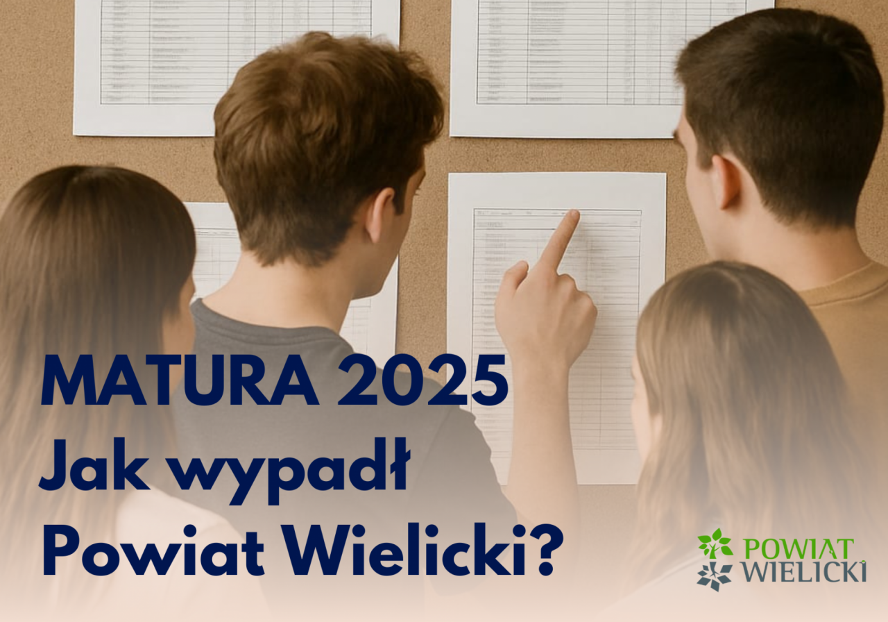 MATURA 2025. JAK WYPADŁ POWIAT WIELICKI?