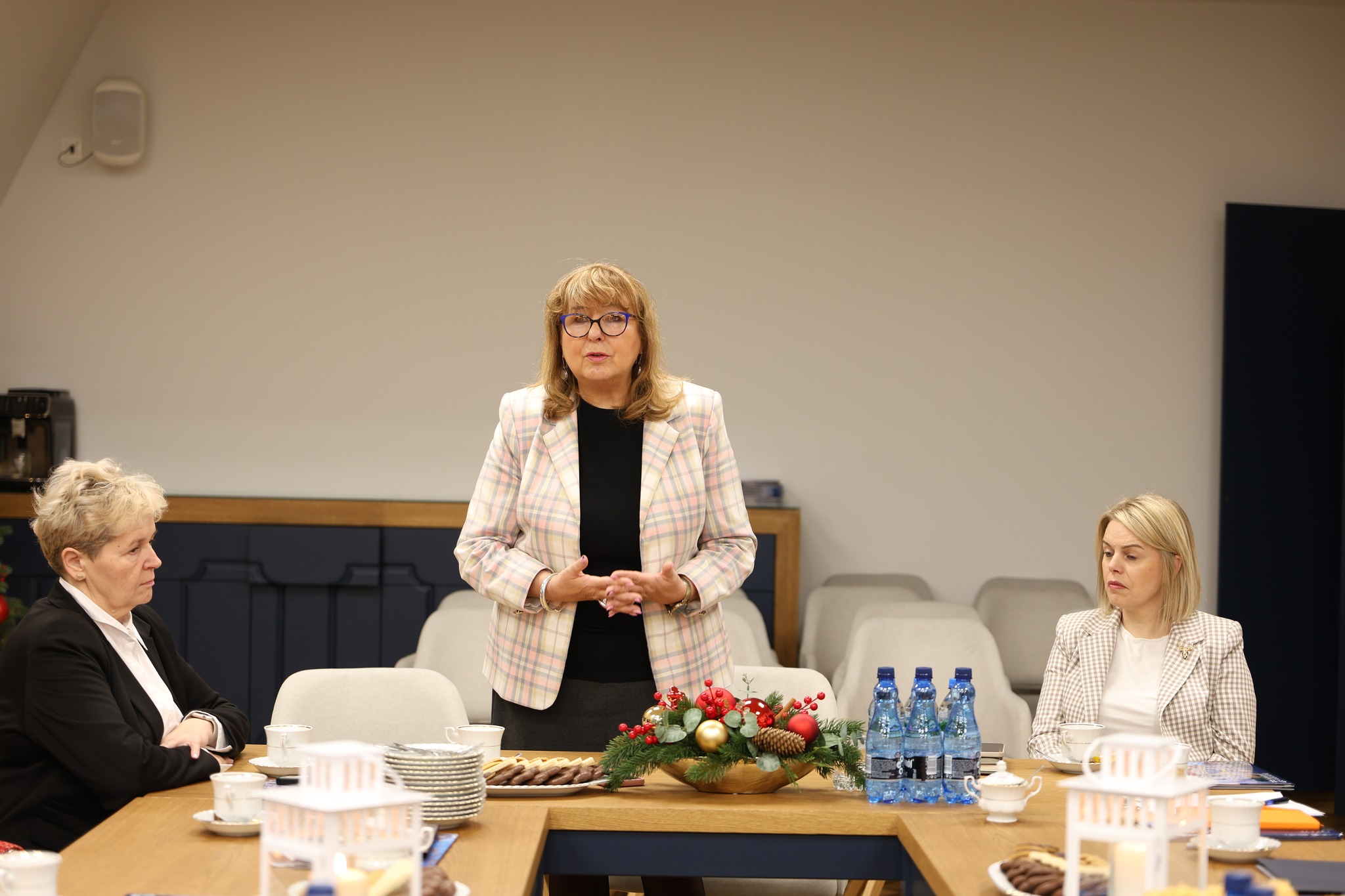 Spotkanie przedstawicieli instytucji tworzących powiatową sieć Centrum Usług Społecznych.