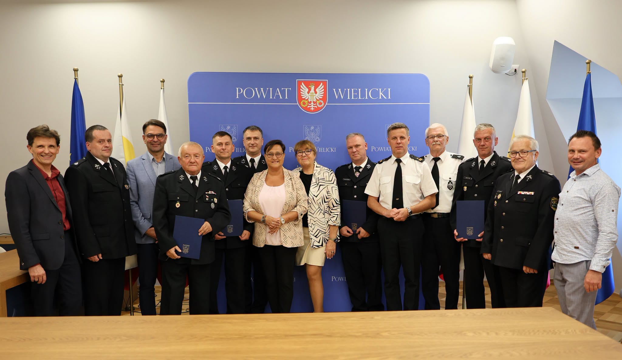 Za nami kolejne spotkania z przedstawicielami jednostek Ochotniczych Straży Pożarnych z terenu Powiatu Wielickiego