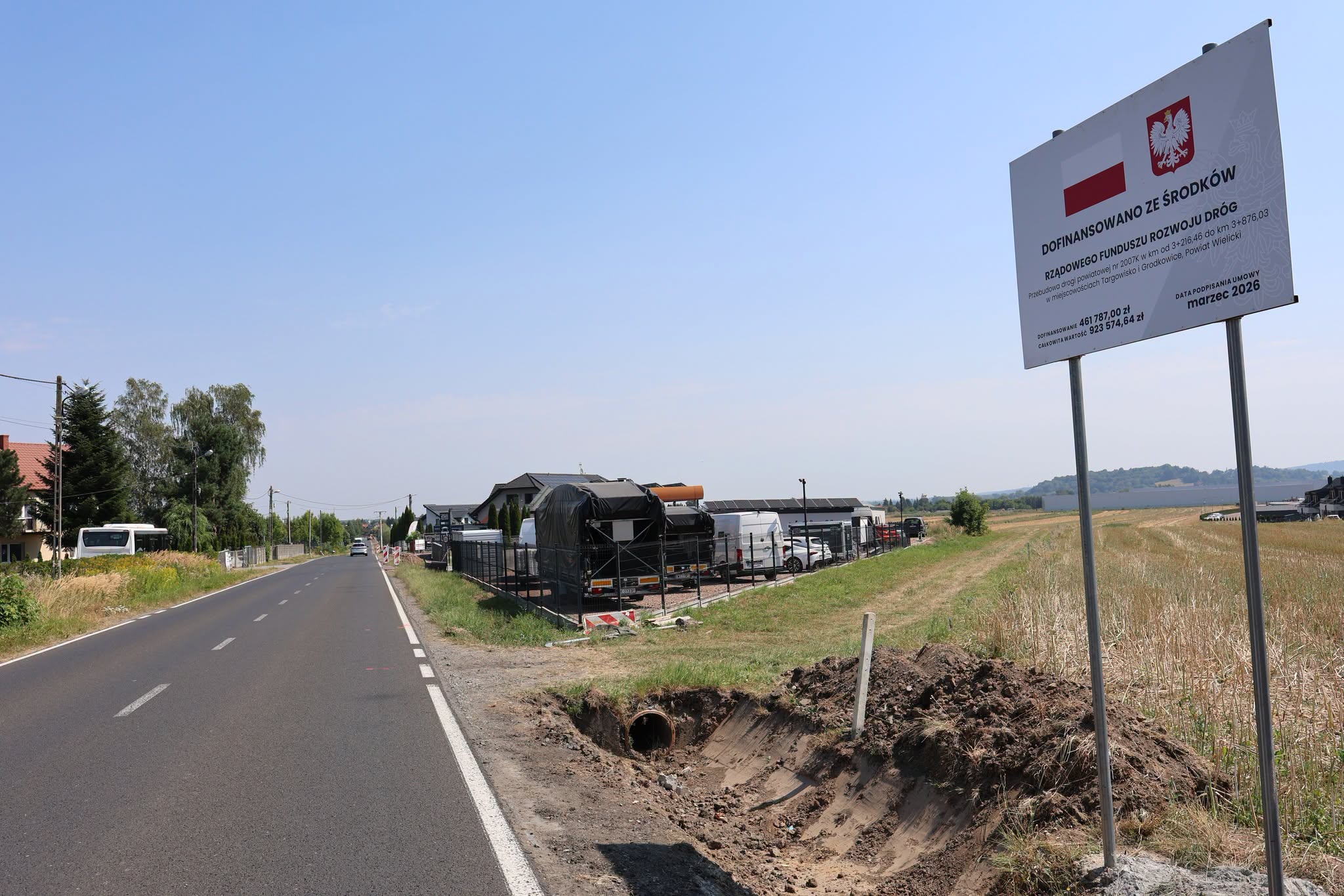 Kolejne inwestycje drogowe w Gminie Kłaj