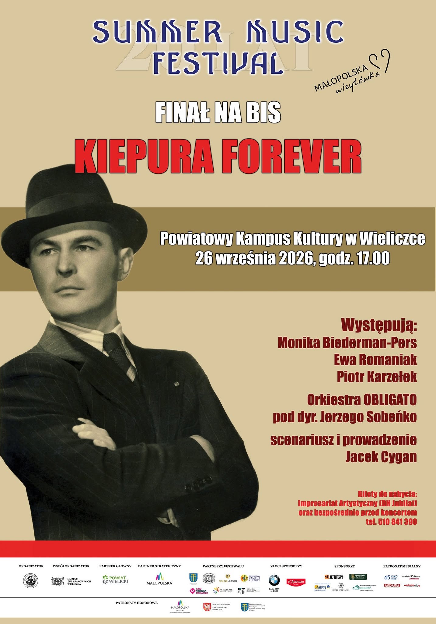 Sumer Music Festival Finał na BIS - Kiepura Forever