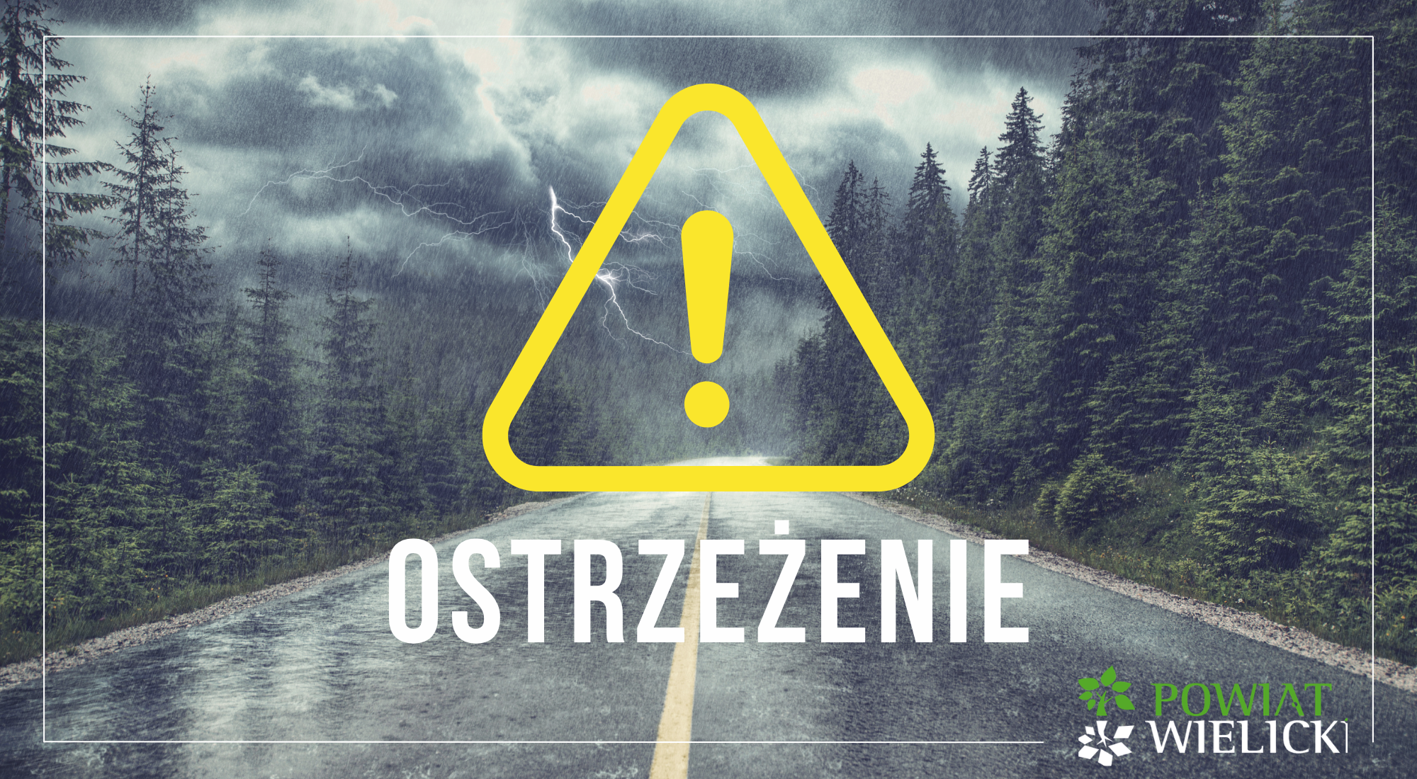 OSTRZEŻENIE METEOROLOGICZNE – BURZE