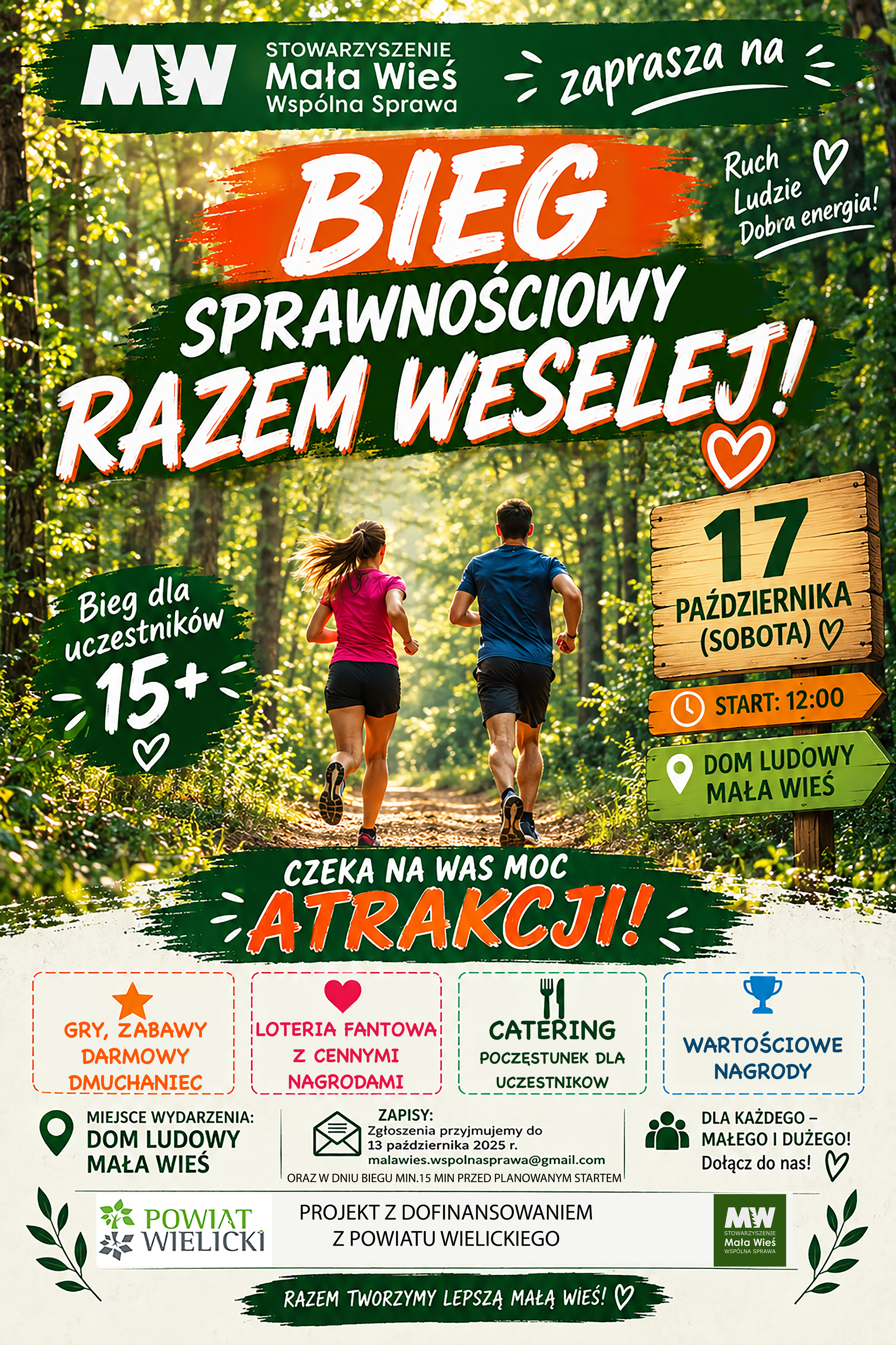 Bieg Sprawnościowy - Razem Weselej!