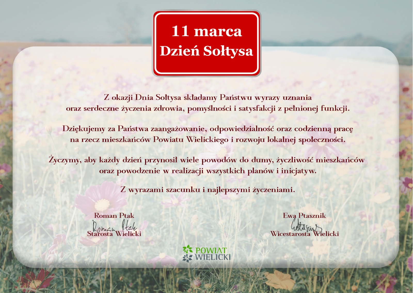 Dzień Sołtysa - 11 marca