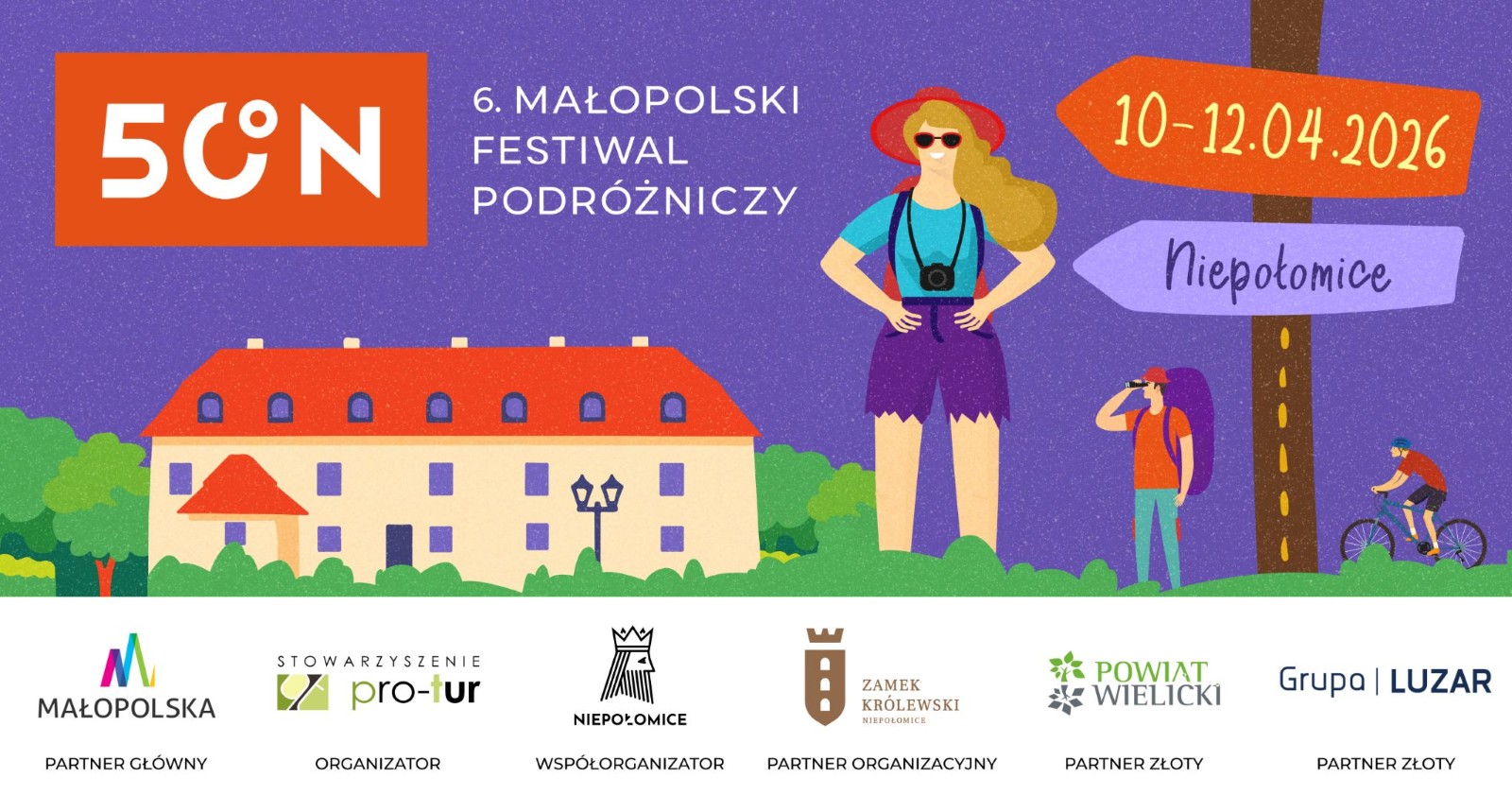 Program już jest! Ruszyła sprzedaż biletów na 6. Małopolski Festiwal Podróżniczy 50N