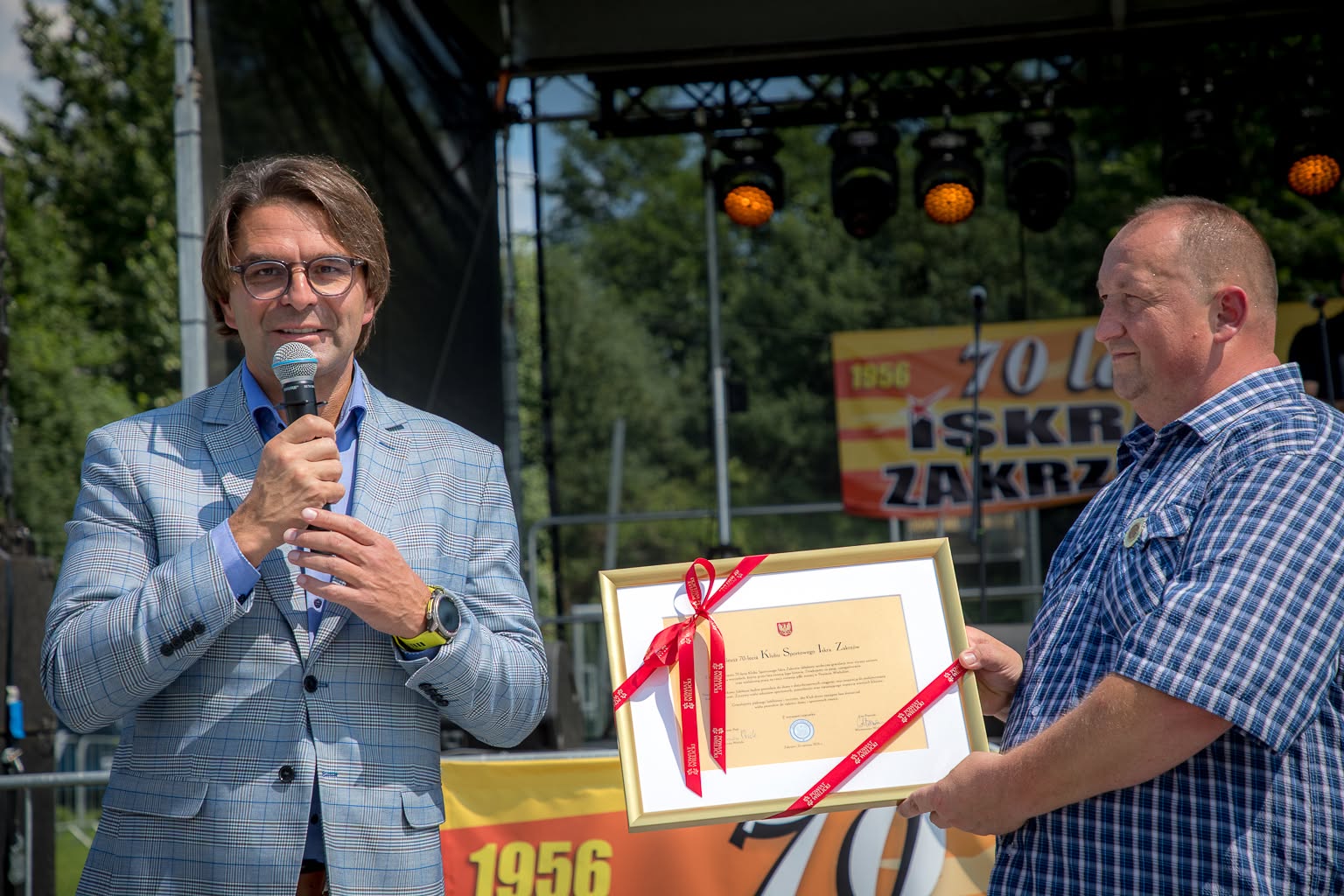 70-lecie Klubu Sportowego ISKRA Zakrzów