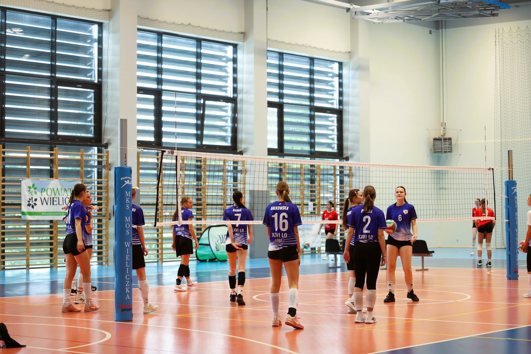 Inauguracja Ogólnopolskiej Licealiady w Piłce Siatkowej Dziewcząt