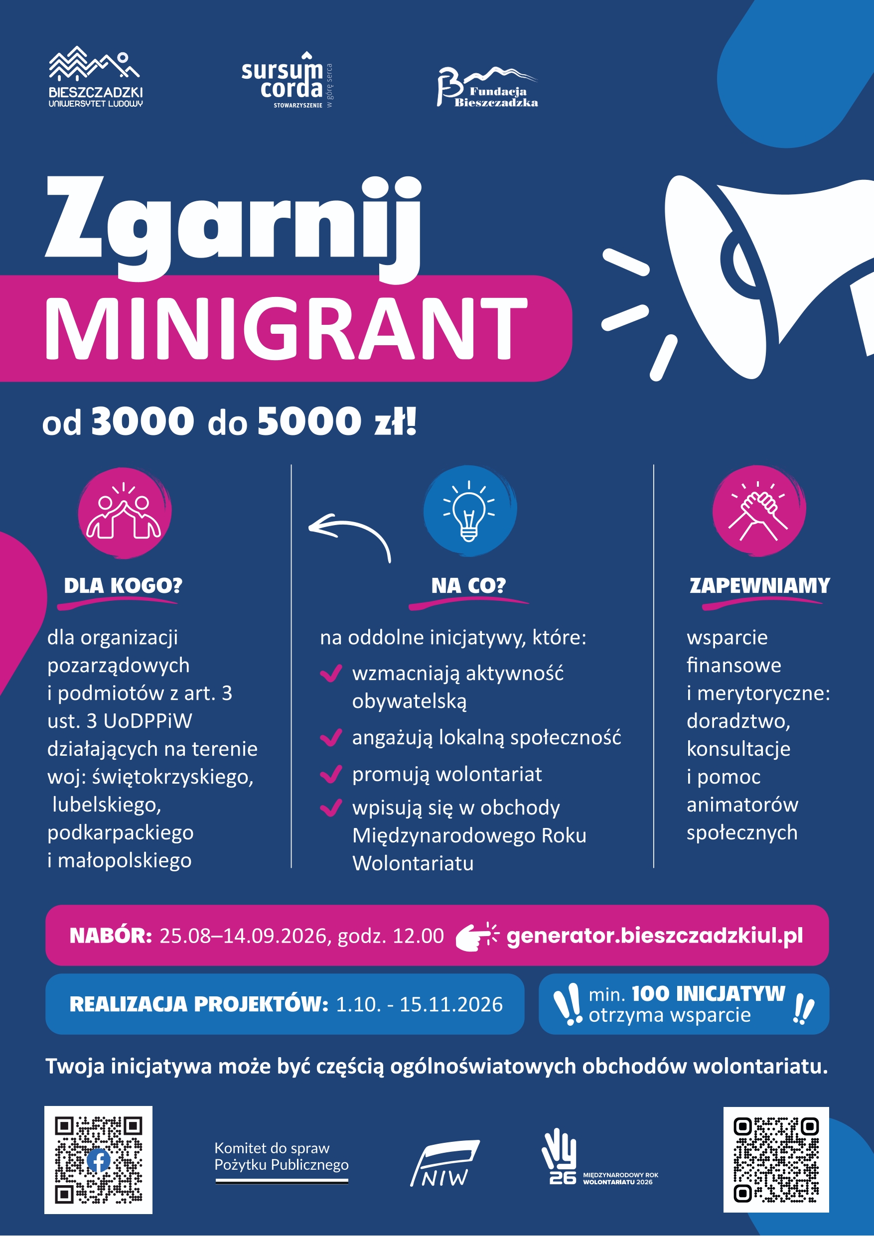 Masz pomysł na lokalną inicjatywę? Możesz zdobyć nawet 5 000 zł
