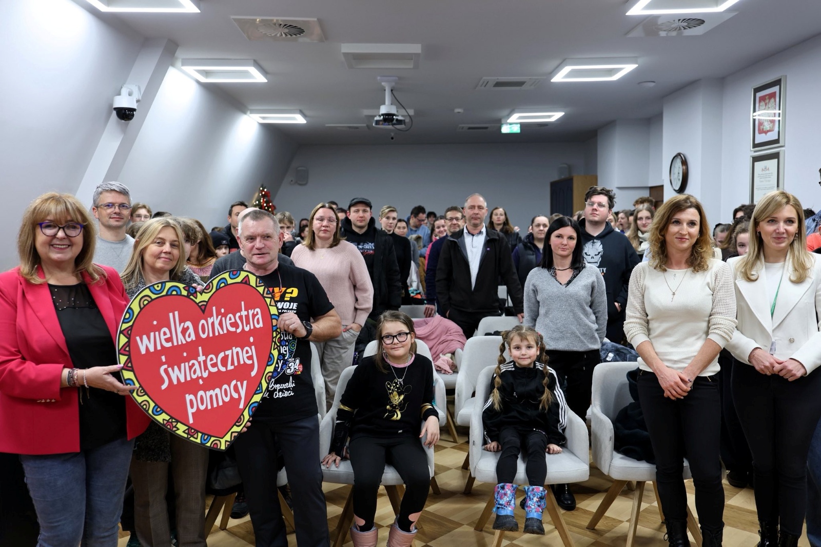 Odprawa wolontariuszy WOŚP