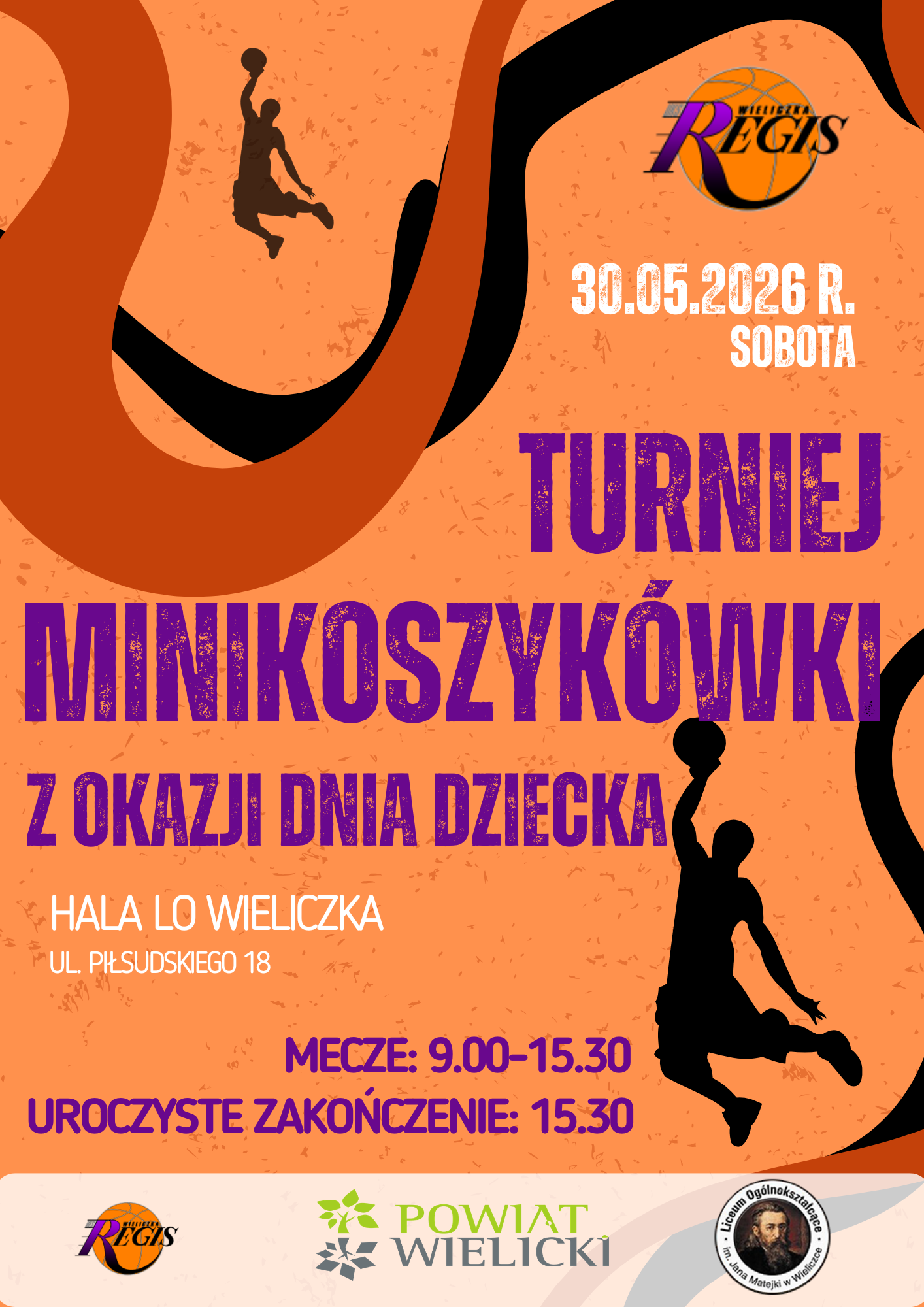 Turniej Minikoszykówki z okazji Dnia Dziecka w Wieliczce