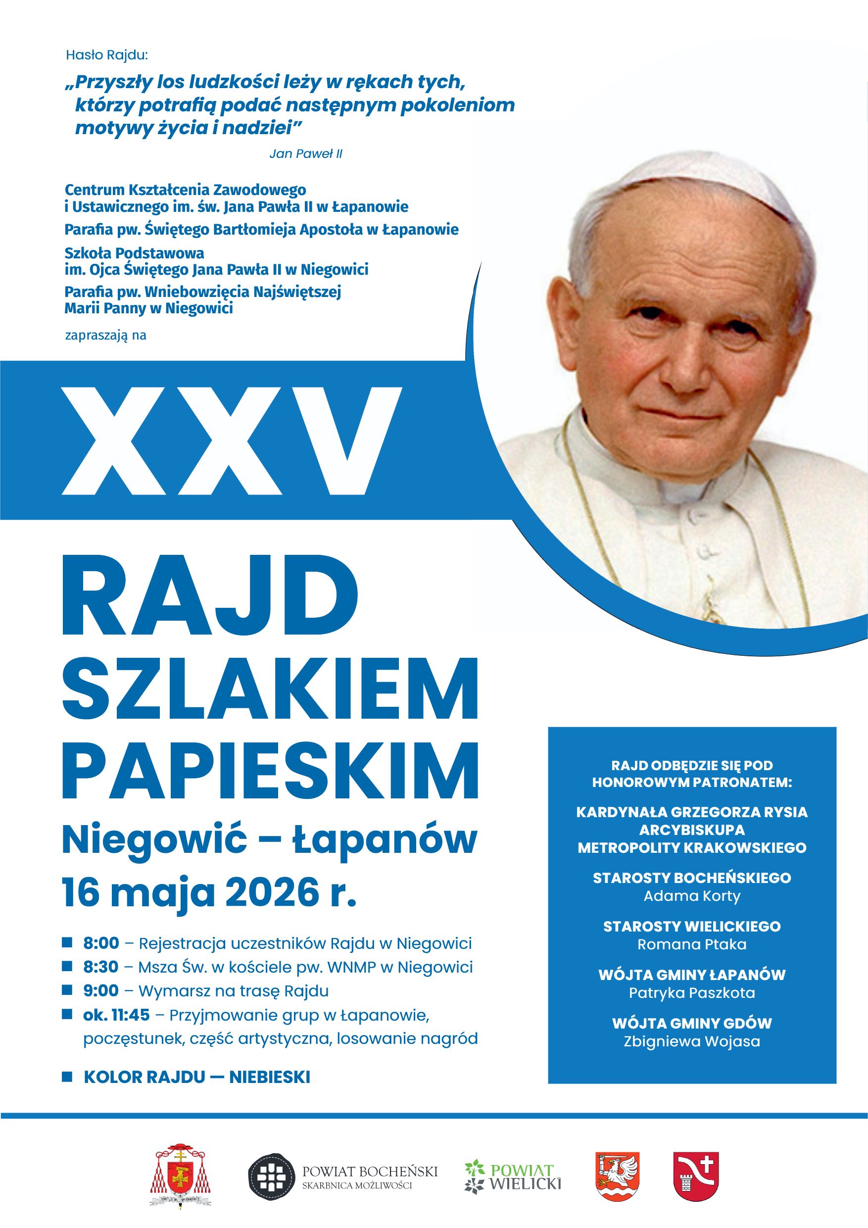 XXV Rajd Szlakiem Papieskim